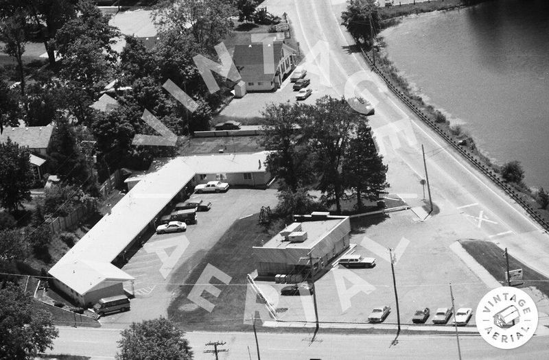 Huron Valley Motel - 1985 Aerial (newer photo)